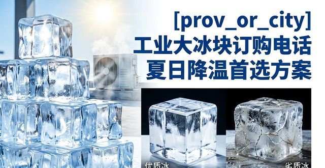 金华工业大冰块订购电话 夏日降温首选方案
